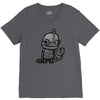sad robot V-Neck Tee