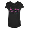 butts Maternity Scoop Neck T-shirt