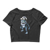 funny crazy frog, ideal gift or birthday present Crop Top