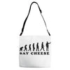 Say Cheese Adjustable Strap Totes