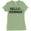 hello newman funny t shirt seinfeld vandelay tee s 3xl Ladies Fitted T-Shirt