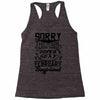 This Girl Is Taken By A Super Sexy February Boyfriend Racerback Tank
