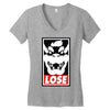 lose Women's V-Neck T-Shirt