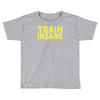 insane gym training bodybuilding workout keepfit weightlifting Toddler T-shirt