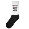 January Girls Socks