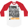 Strong Independent Motivated Sagittarius 3/4 Sleeve Shirt