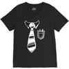 geek pocket protector tie V-Neck Tee
