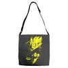 son goku dragonball z fun Adjustable Strap Totes