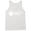 please stop talking it's too early coffee Tank Top