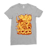 attack Ladies Fitted T-Shirt