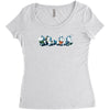 magical unicorns Women's Triblend Scoop T-shirt