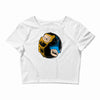 fire and ice Crop Top