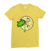 moon invaders Ladies Fitted T-Shirt