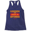 Legends Are Born In September Racerback Tank
