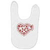 pizza my heart Baby Bibs