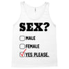 Sex Yes Please Tank Top