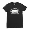 caerbannog petting zoo Ladies Fitted T-Shirt