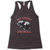 my spirit animal Racerback Tank