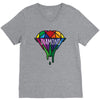 Diamond V-Neck Tee