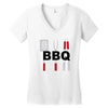 bbq Women's V-Neck T-Shirt