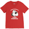 professional cage fighter V-Neck Tee