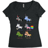unicorn funny Women's Triblend Scoop T-shirt