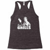 bear grills  funny Racerback Tank