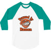 powered by ramen 3/4 Sleeve Shirt