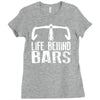 life behind bars cycling Ladies Fitted T-Shirt