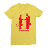 handshake Ladies Fitted T-Shirt