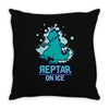 reptar on ice Throw Pillow