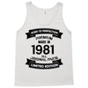Premium Vintage  1981 Tank Top