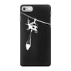 uh 1 huey air attack helicopter vinyl decal fire fighting cdf usfs iPhone 7 Case