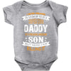 Super Cool Daddy Of A Freaking Awesome Son Baby Onesie