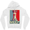 beaker meep poster, ideal birthday gift or present Zipper Hoodie