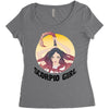 scorpio girl Women's Triblend Scoop T-shirt