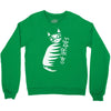 cat stripes Crewneck Sweatshirt