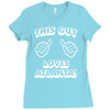 this guy loves atlanta Ladies Fitted T-Shirt
