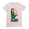 liver cancer awareness can do it Ladies Fitted T-Shirt