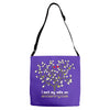 i met my wife on ancestrycom Adjustable Strap Totes