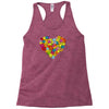 color flower Racerback Tank