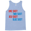 one shift two shift red shift blue shift Tank Top