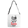 keep smile Adjustable Strap Totes