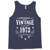 original parts vintage established 1973 perfectly aged Tank Top