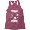 people should not be afraid of their governments Racerback Tank