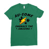 au some Ladies Fitted T-Shirt