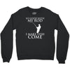 so good with my rod i make fish come Crewneck Sweatshirt