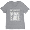 mean goths V-Neck Tee