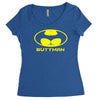 buttman Women's Triblend Scoop T-shirt