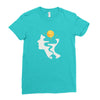 Night Think Ladies Fitted T-Shirt